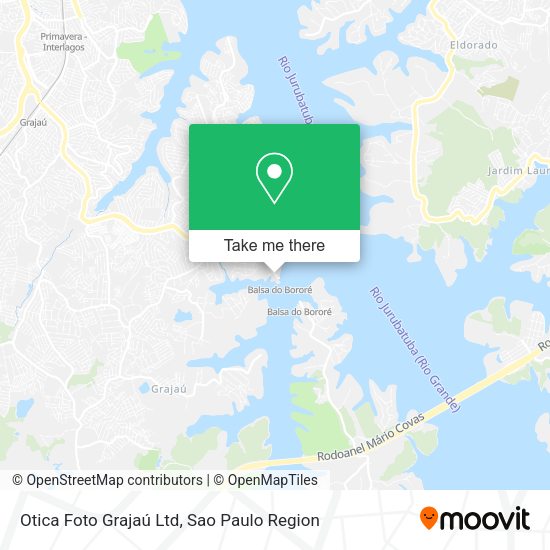 Otica Foto Grajaú Ltd map