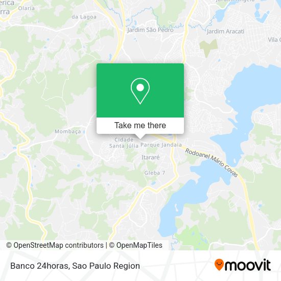 Banco 24horas map