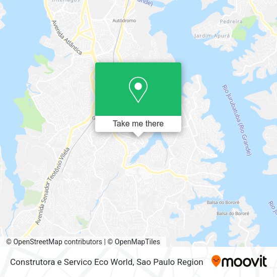 Construtora e Servico Eco World map