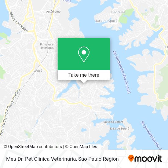 Meu Dr. Pet Clinica Veterinaria map