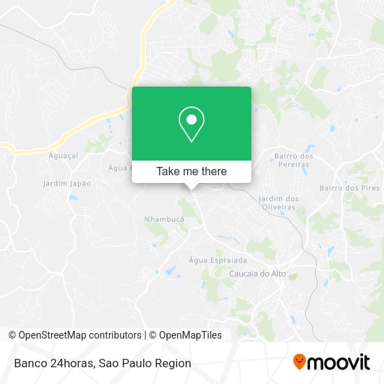 Banco 24horas map