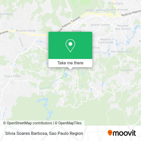 Sílvia Soares Barbosa map