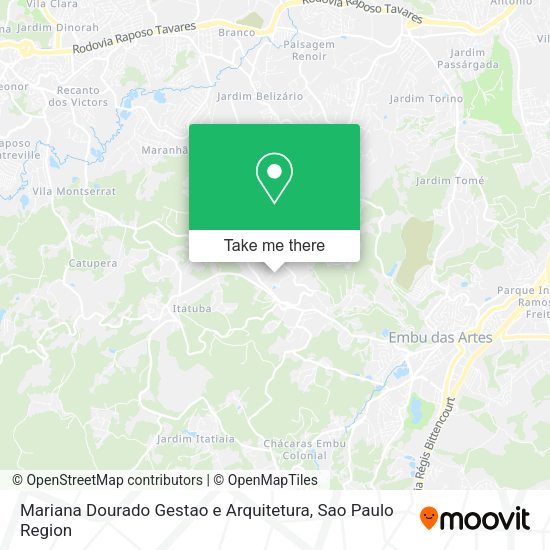 Mariana Dourado Gestao e Arquitetura map