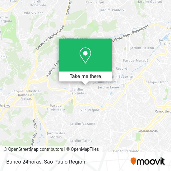 Banco 24horas map