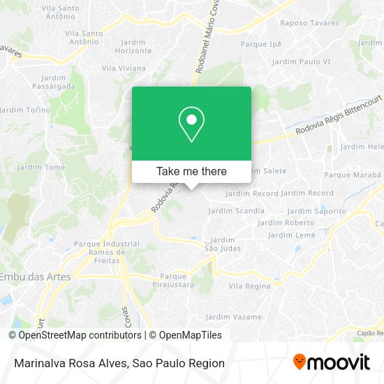 Marinalva Rosa Alves map