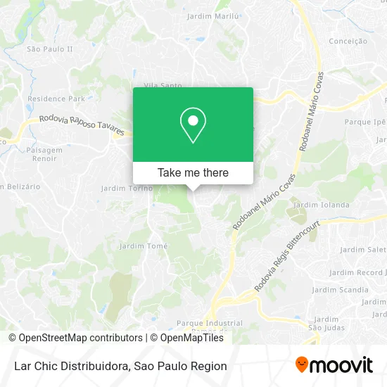 Lar Chic Distribuidora map