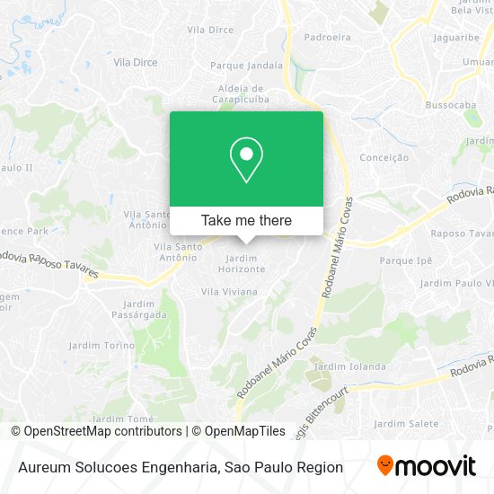 Aureum Solucoes Engenharia map