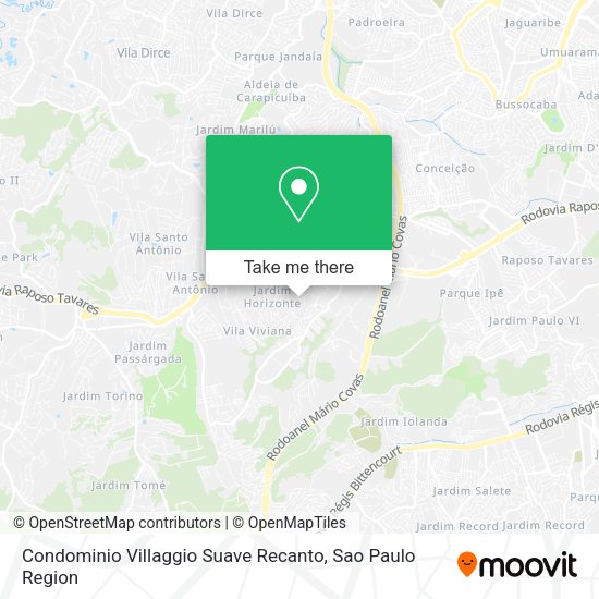 Condominio Villaggio Suave Recanto map