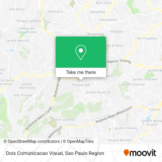 Dois Comunicacao Visual map