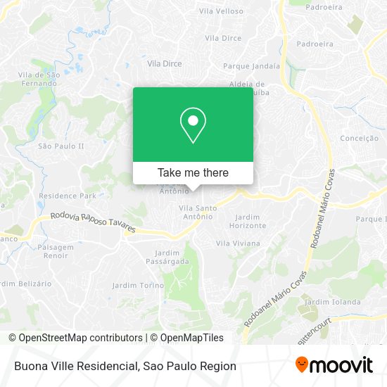 Buona Ville Residencial map