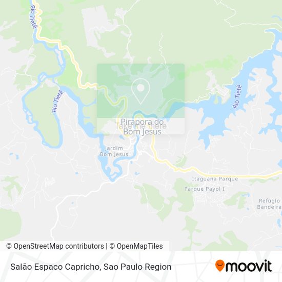 Salão Espaco Capricho map