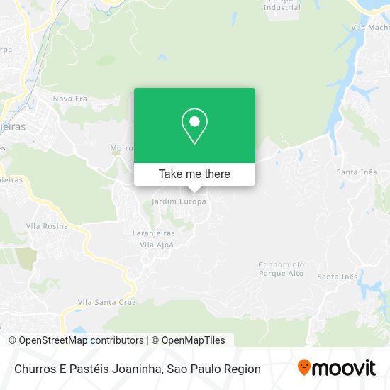 Churros E Pastéis Joaninha map