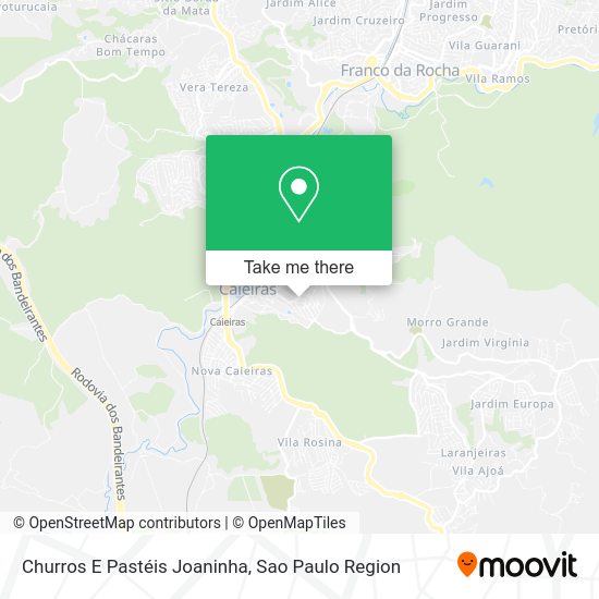 Churros E Pastéis Joaninha map