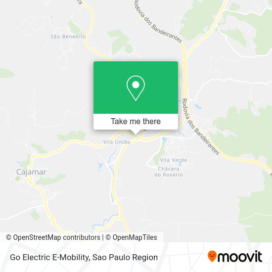 Go Electric E-Mobility map