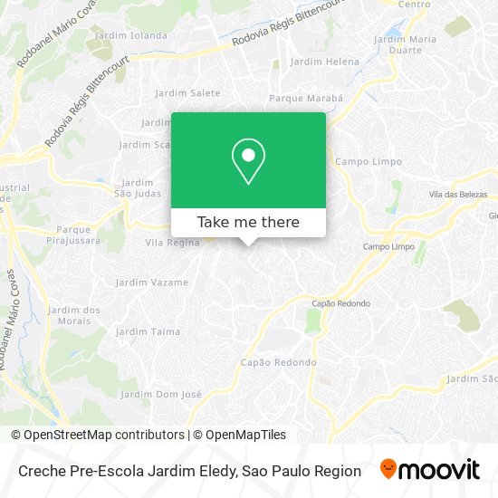 Creche Pre-Escola Jardim Eledy map