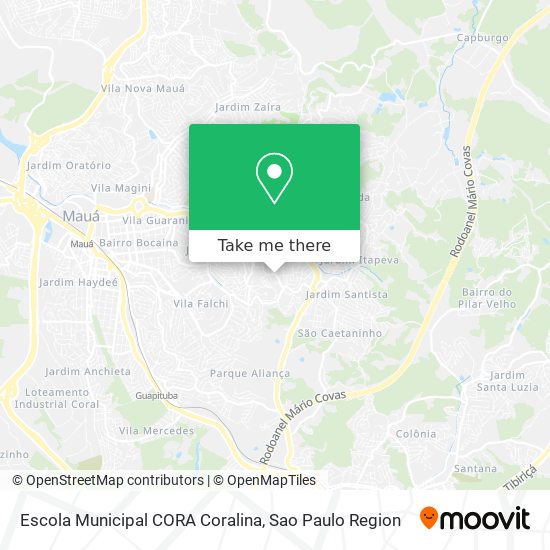 Escola Municipal CORA Coralina map