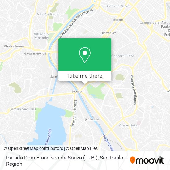 Parada Dom Francisco de Souza ( C-B ) map