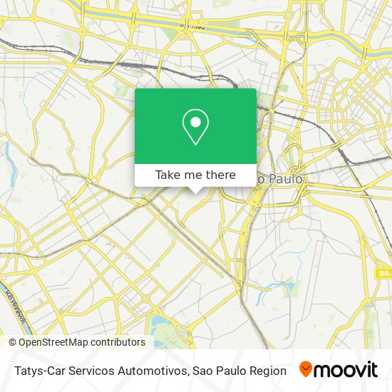 Mapa Tatys-Car Servicos Automotivos