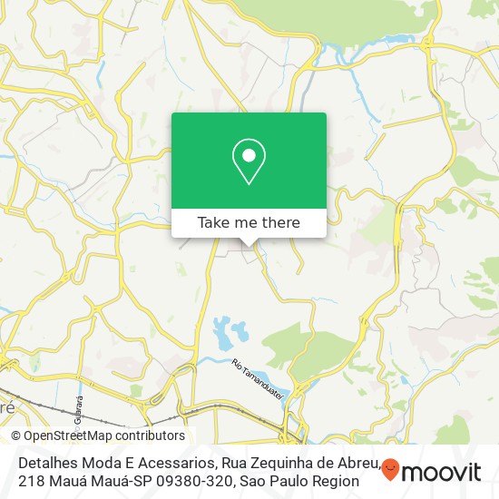Detalhes Moda E Acessarios, Rua Zequinha de Abreu, 218 Mauá Mauá-SP 09380-320 map