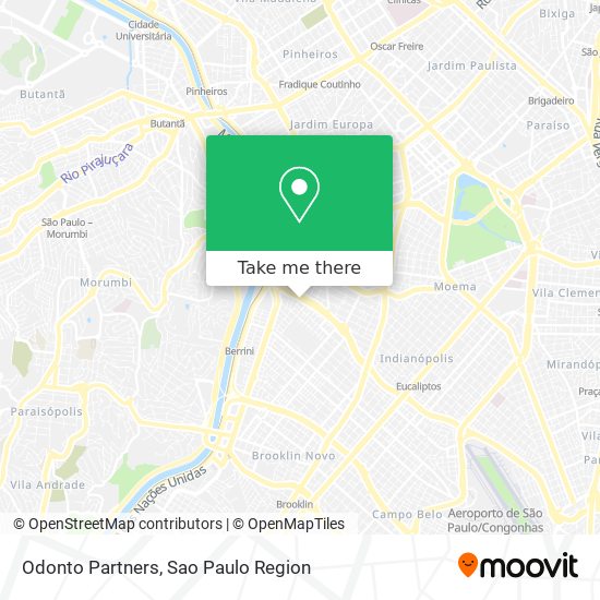 Odonto Partners map