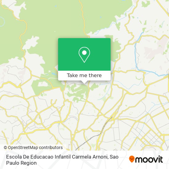 Mapa Escola De Educacao Infantil Carmela Arnoni