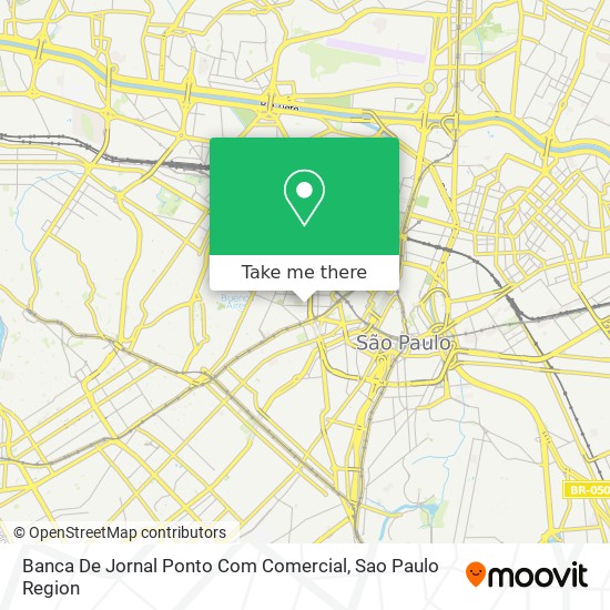 Banca De Jornal Ponto Com Comercial map