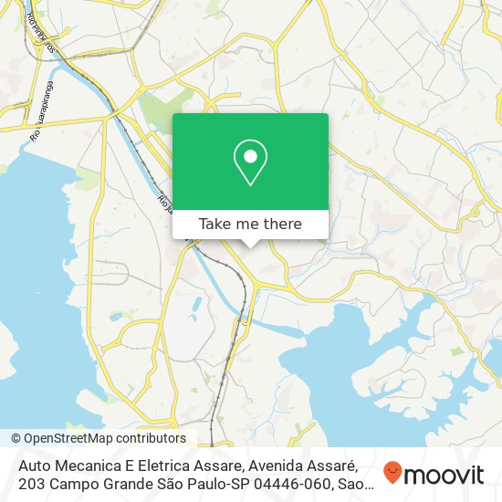 Auto Mecanica E Eletrica Assare, Avenida Assaré, 203 Campo Grande São Paulo-SP 04446-060 map