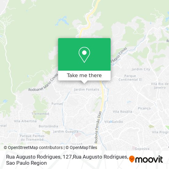 Rua Augusto Rodrigues, 127,Rua Augusto Rodrigues map