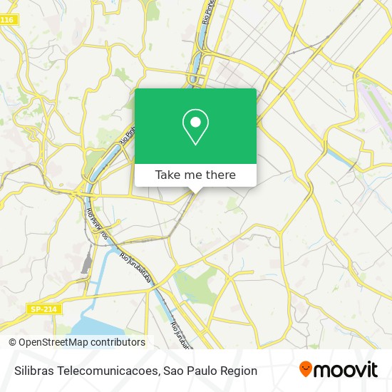 Silibras Telecomunicacoes map
