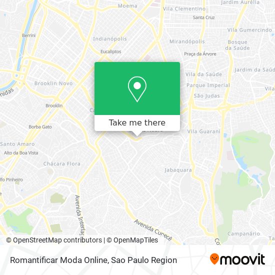 Mapa Romantificar Moda Online