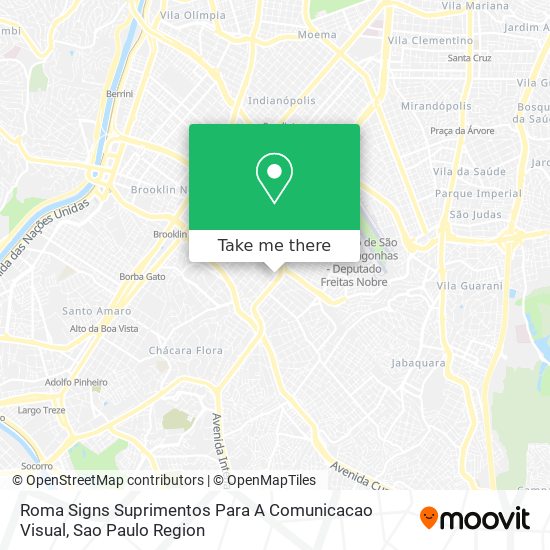 Mapa Roma Signs Suprimentos Para A Comunicacao Visual