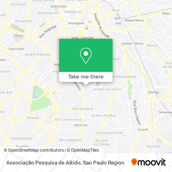 Associação Pesquisa de Aikido map