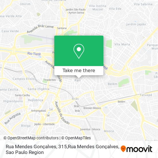 Rua Mendes Gonçalves, 315,Rua Mendes Gonçalves map