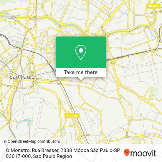 O Monstro, Rua Bresser, 2838 Móoca São Paulo-SP 03017-000 map