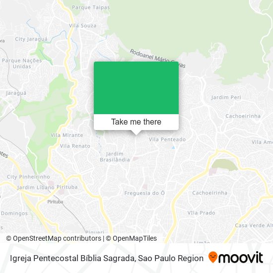 Igreja Pentecostal Bíblia Sagrada map