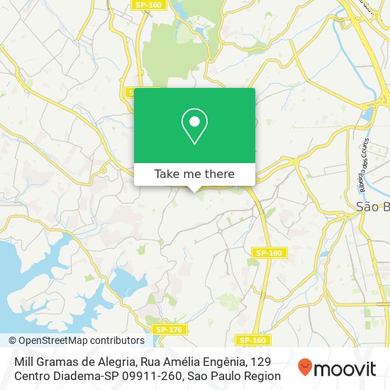 Mill Gramas de Alegria, Rua Amélia Engênia, 129 Centro Diadema-SP 09911-260 map