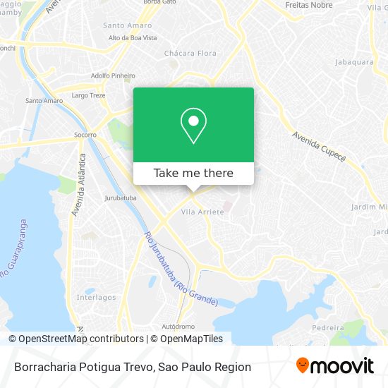 Borracharia Potigua Trevo map