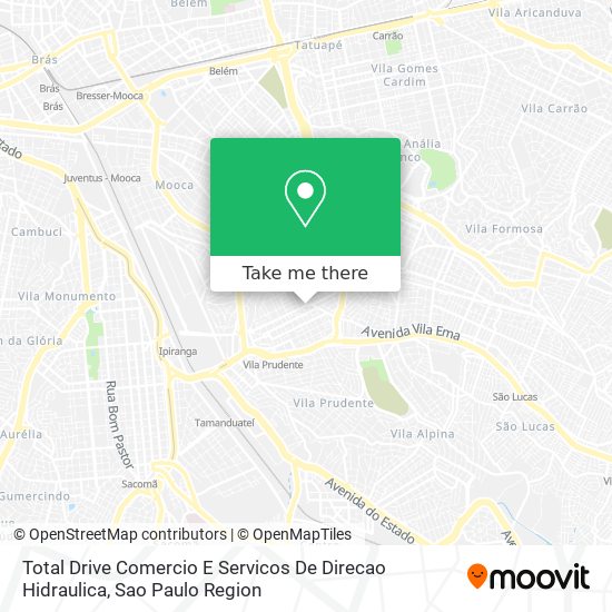 Total Drive Comercio E Servicos De Direcao Hidraulica map