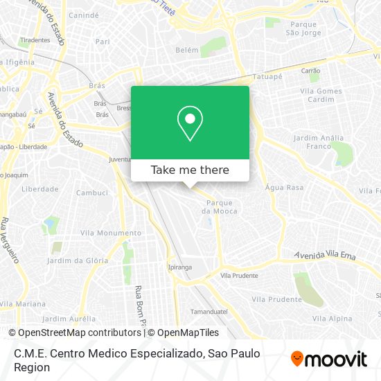 C.M.E. Centro Medico Especializado map