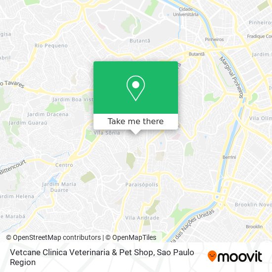 Vetcane Clinica Veterinaria & Pet Shop map