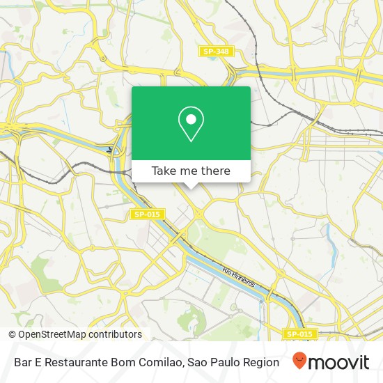 Mapa Bar E Restaurante Bom Comilao