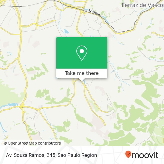 Mapa Av. Souza Ramos, 245