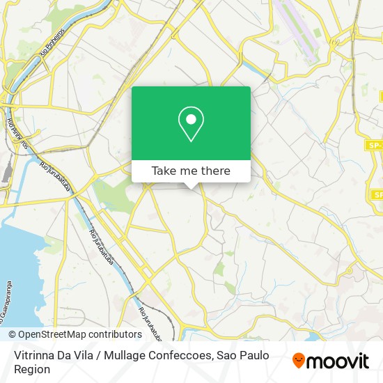 Mapa Vitrinna Da Vila / Mullage Confeccoes