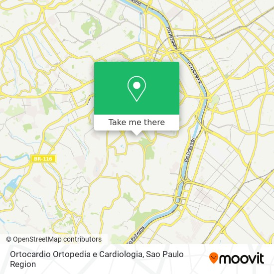 Ortocardio Ortopedia e Cardiologia map