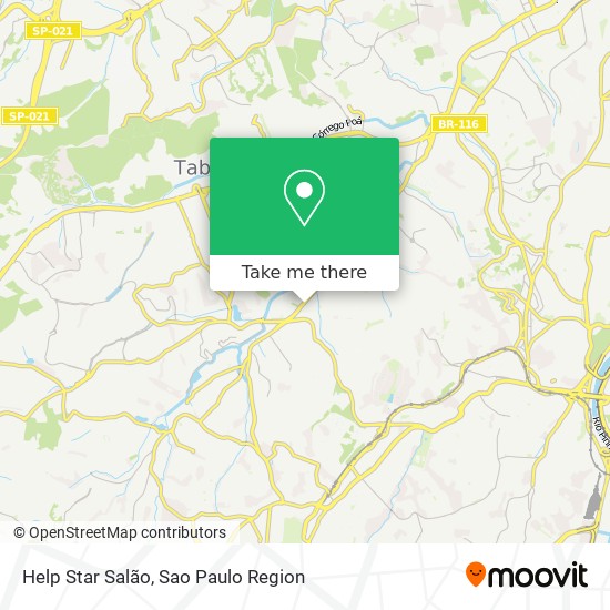 Help Star Salão map