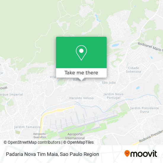 Padaria Nova Tim Maia map