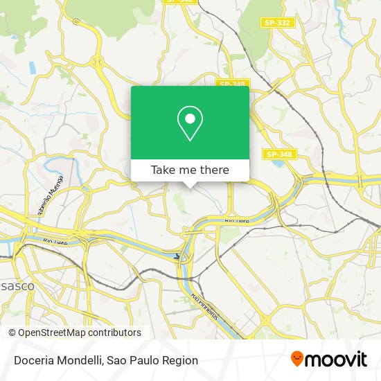 Mapa Doceria Mondelli