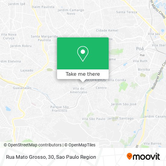 Rua Mato Grosso, 30 map