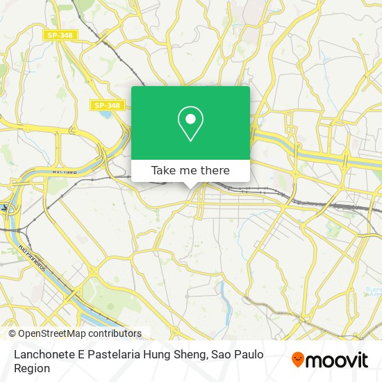 Lanchonete E Pastelaria Hung Sheng map