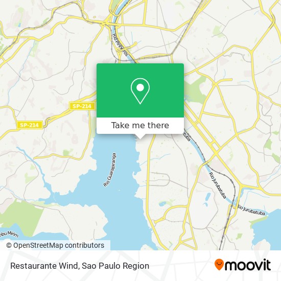 Restaurante Wind map